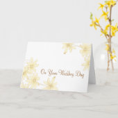 Bleke Gele Dagen Overleden Familieweddenschap Kaart (Gele Bloem)