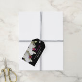 Bleke gele orchidee bruiloft gunst dank u cadeaulabel (Met Touw)