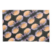 Bleke gele rog in bloem kussensloop (Voorkant)