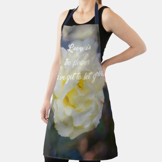 Bleke gele roos schort (Insitu)