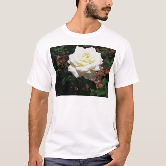 Bleke Gele Roos T-shirt (Voorkant)