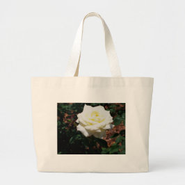 Bleke Gele Rose Grote Tote Bag