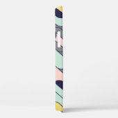Bleke Geometrische kleuren: Retropatroon Case-Mate iPhone Case (Achterkant / Rechts)