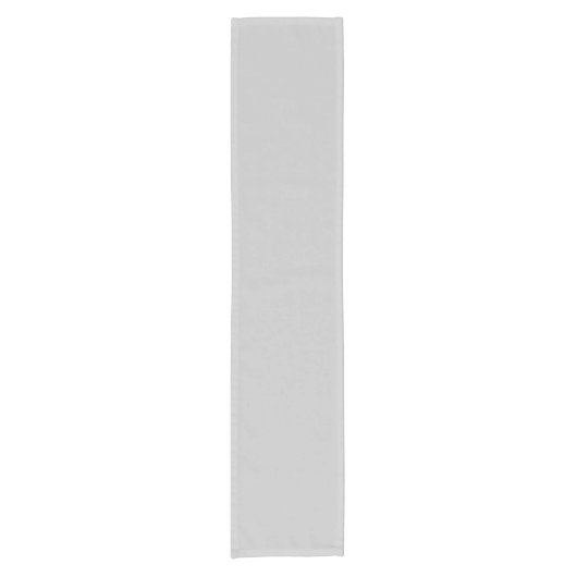 Bleke grijze geometrische patroon - Zomer decorati Korte Tafelloper (Voorkant)