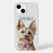 Bleke Grijze Telefoon Hoesje met Uw Pet Afbeelding (Achterkant)