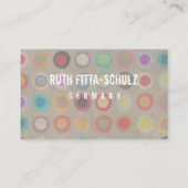 Bleke grijze Visitekaartjes Transparantie Achtergr (Achterkant)