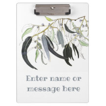 bleke groene gom blad aquarel