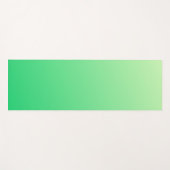 Bleke groene gradiënt Kleur Yogamat (Voorkant (horizontaal))
