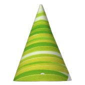 Bleke groene palmbladeren feesthoedjes (Rechts)
