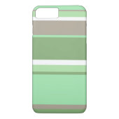 Bleke groene strepen Case-Mate iPhone case (Achterkant)