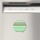 Bleke groene strepen magneet (Insitu (Vaatwasser))