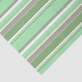 Bleke groene strepen tissuepapier (Detail)