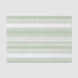 Bleke groene strepen tissuepapier