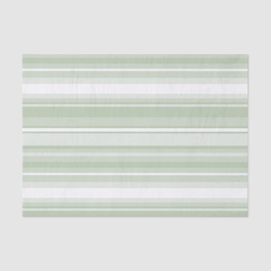 Bleke groene strepen tissuepapier (Voorkant)