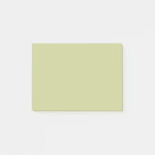 Bleke, groene, vaste kleur post-it® notes (Voorkant)