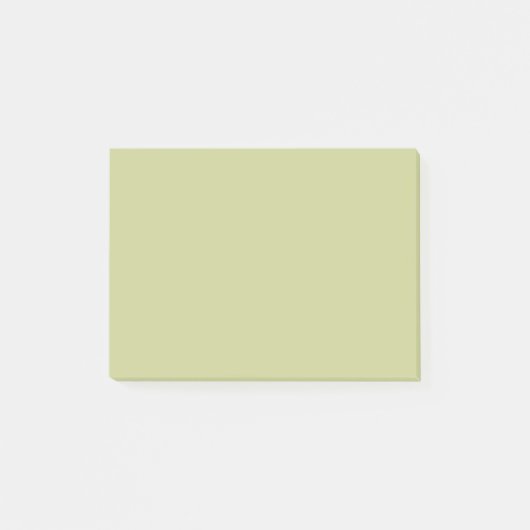 Bleke, groene, vaste kleur post-it® notes (Voorkant)
