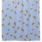 Bleke Herfst Sky Douchegordijn (Voorkant)