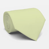 Bleke Hops Groene DFE6B0 Enig Stevig Kleurenontwer Stropdas (Opgerold)