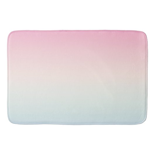 Bleke kleurrijke gradiënt achtergrond badmat (Voorkant)