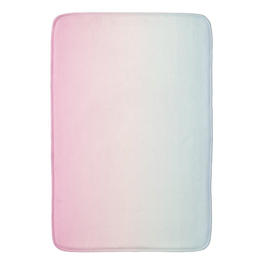 Bleke kleurrijke gradiënt achtergrond badmat (Voorkant Verticaal)