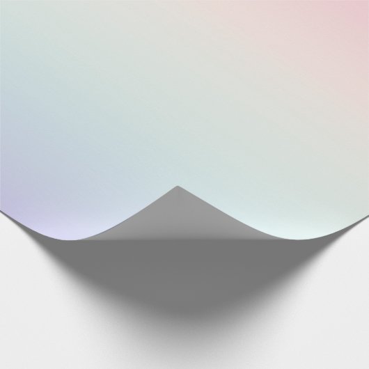 Bleke kleurrijke gradiënt achtergrond cadeaupapier (Hoek)