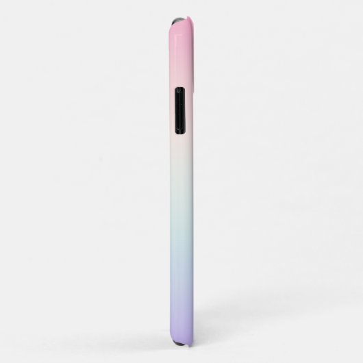 Bleke kleurrijke gradiënt achtergrond Case-Mate iPhone case (Achterkant/rechts)