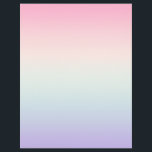 Bleke kleurrijke gradiënt achtergrond flyer<br><div class="desc">Zachte gradiënt achtergrond.</div>