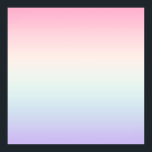 Bleke kleurrijke gradiënt achtergrond poster<br><div class="desc">Zachte gradiënt achtergrond.</div>