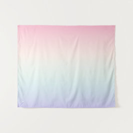 Bleke kleurrijke gradiënt achtergrond wandkleed