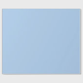 Bleke korenbloem blauw effen kleur cadeaupapier (Vlak)