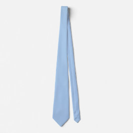 Bleke korenbloem blauw effen kleur stropdas