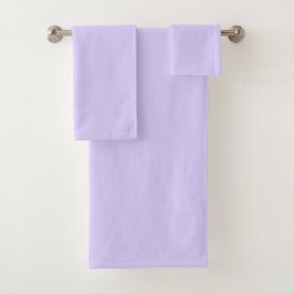 Bleke lavendel effen kleur bad handdoek