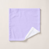 Bleke lavendel effen kleur bad handdoek (Wasdoekje)