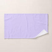 Bleke lavendel effen kleur bad handdoek (Handdoek)