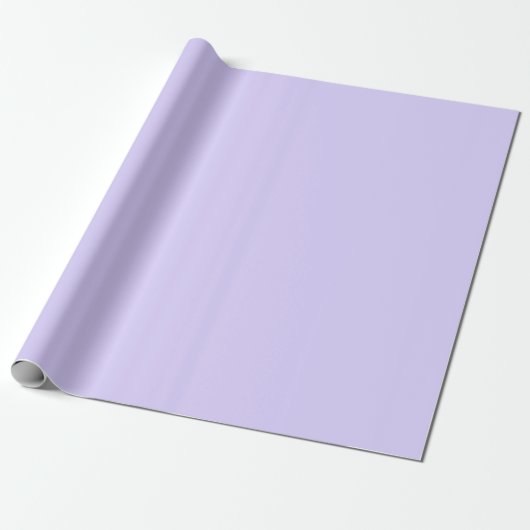Bleke lavendel effen kleur cadeaupapier (Uitgerold)
