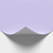 Bleke lavendel effen kleur cadeaupapier (Hoek)