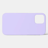 Bleke lavendel effen kleur Case-Mate iPhone case (Achterkant (horizontaal))