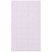 Bleke Lavendel Moderne Geruite Gingham Landelijk Tafelkleed (Voorkant)