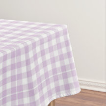 Bleke Lavendel Moderne Geruite Gingham Landelijk