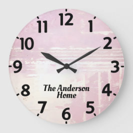 Bleke lavendel ontsteld grote klok