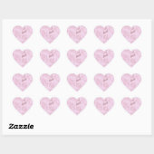 Bleke lavendel-roze rozen Stickers (Vel)