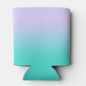 Bleke Lavendel Turquoise Ombre 12e verjaardag Blikjeskoeler (Achterkant)