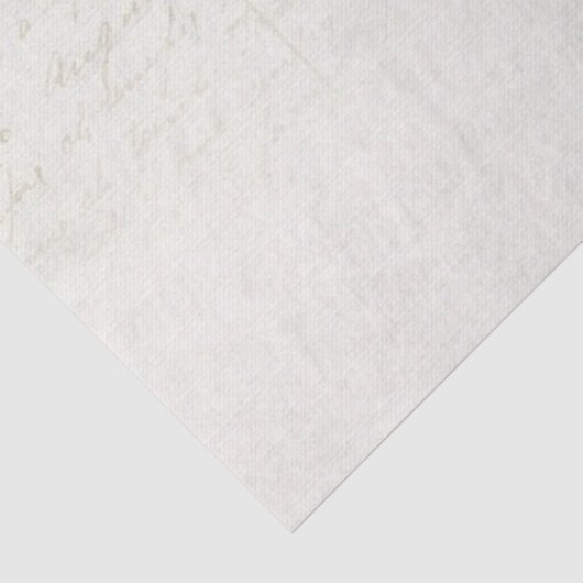 Bleke Lavendelbloemen Script Beige Achtergrond Tissuepapier (Detail)