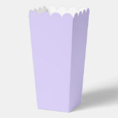 Bleke lavender Solid Color Bedankdoosjes (Achterkant)