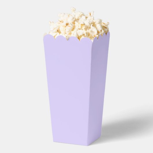 Bleke lavender Solid Color Bedankdoosjes (Popped)