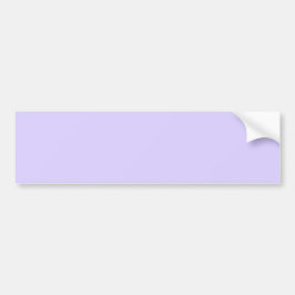 Bleke lavender Solid Color Bumpersticker