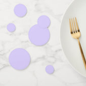 Bleke lavender Solid Color Confetti (Groep)