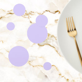 Bleke lavender Solid Color Confetti