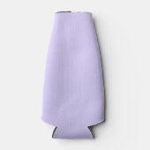 Bleke lavender Solid Color Flesjeskoeler (Voorkant)