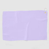 Bleke lavender Solid Color Golfhanddoek (Horizontaal)